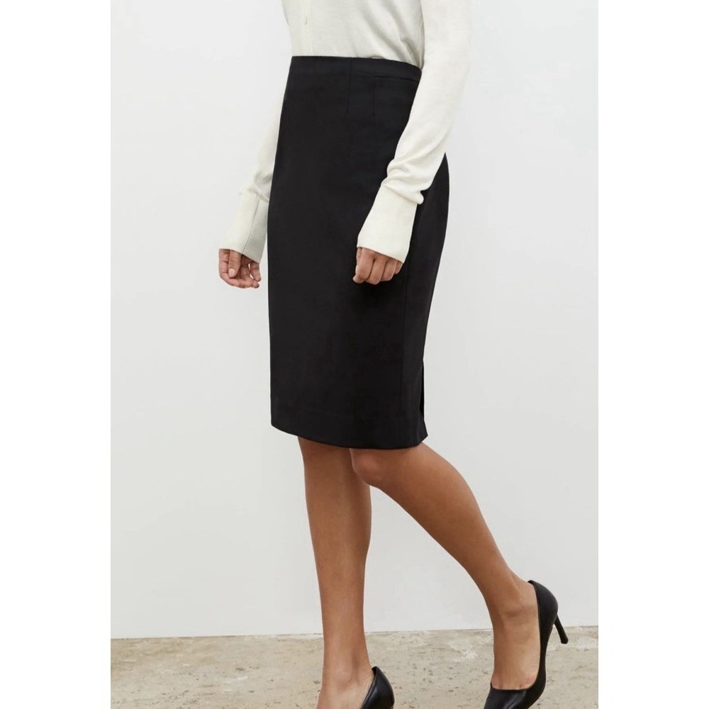 MM.LaFleur Black Pencil Skirt Women's Size 8 Retail $239